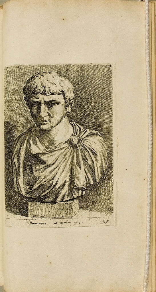 Plate 53: Head Said To Represent Pompey (But More Probably That Of Augustus)