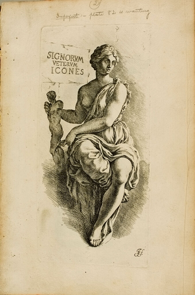 Title Page: Personification Of The Art Of Sculpture And Painting