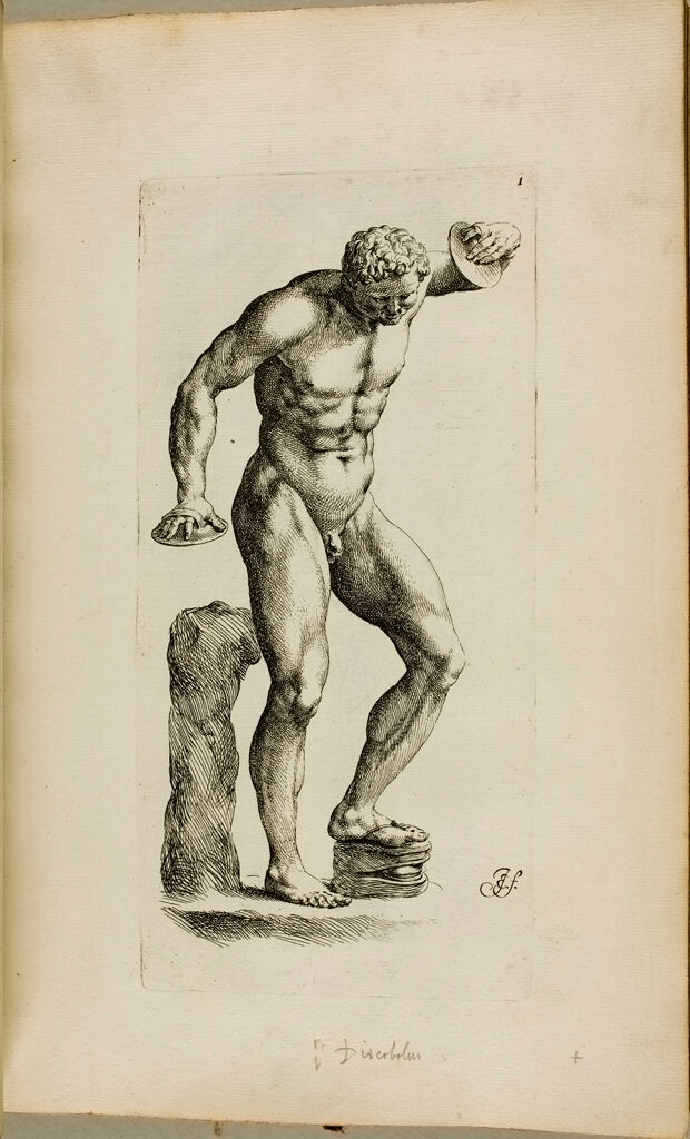 Plate I: Satyr Beating Time With A Wooden Foot-Clapper