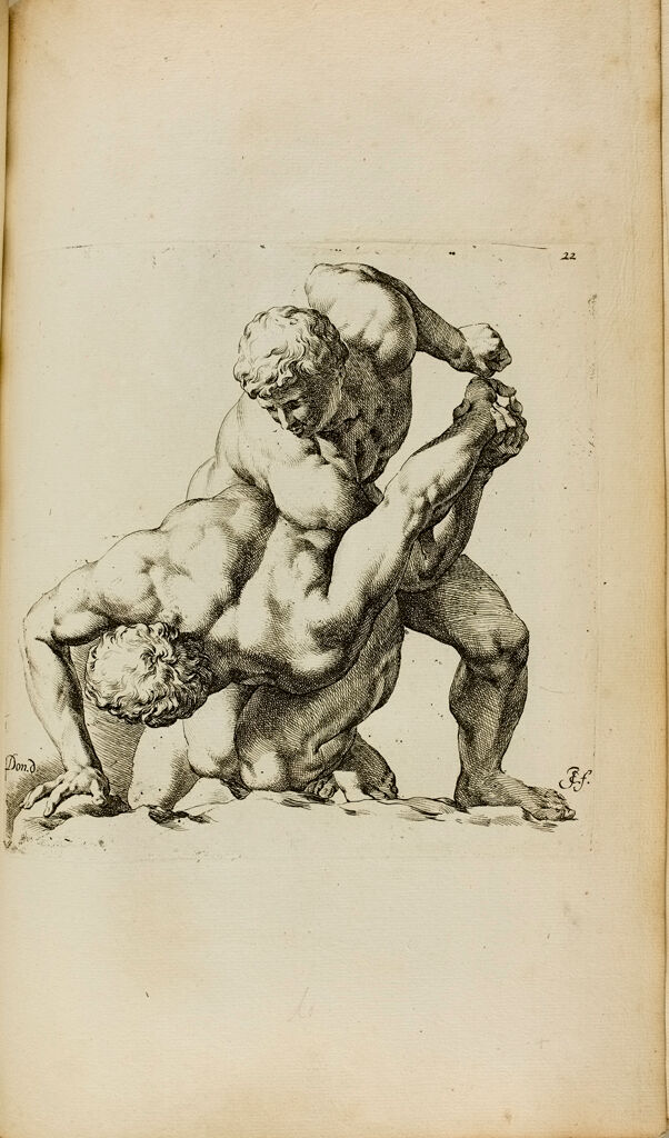 Plate 22: Two Wrestlers