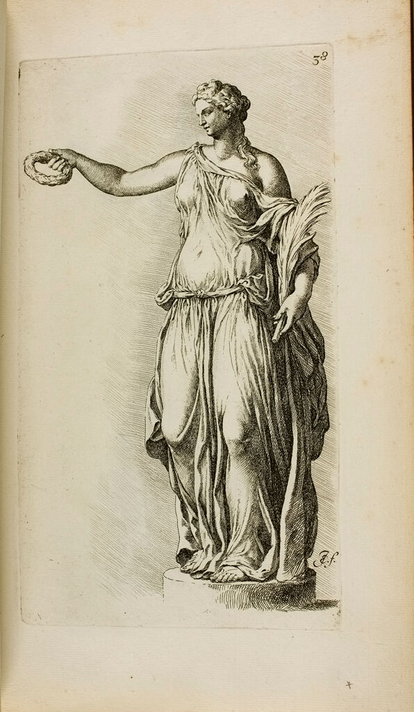 Plate 38: Female Statue, Restored As A Nike