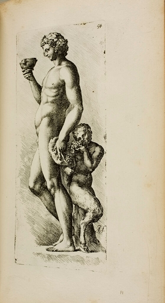 Plate 54: Bacchus With Satyr