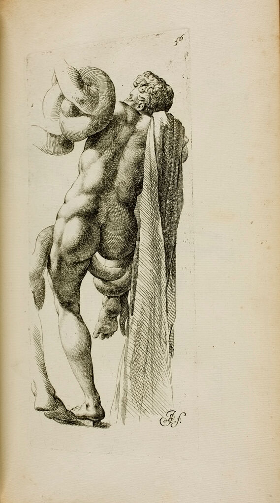 Plate 56: Elder Son Of Laocoon And Part Of Laocoon's Left Leg