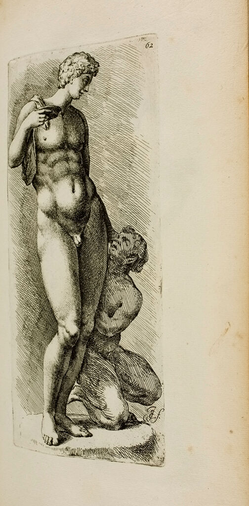 Plate 62: Dionysus With Kneeling Satyr
