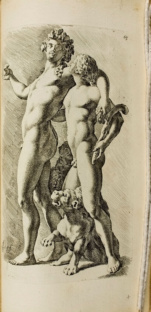 Plate 63: Dionysus And Satyr
