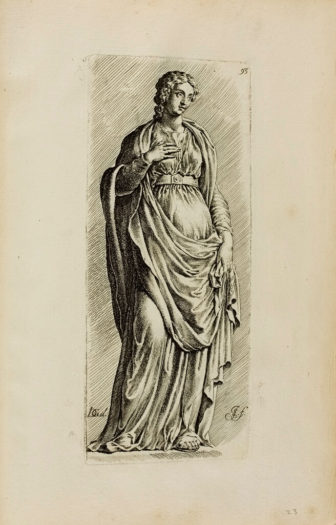 Plate 93: Draped Female Figure
