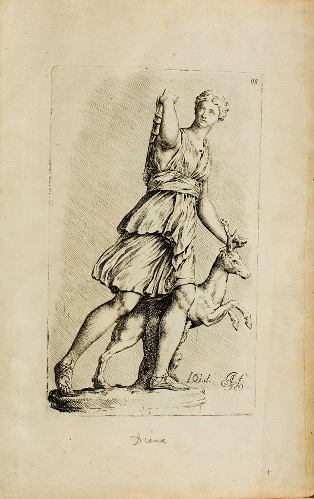 Plate 99: Artemis, Known As The Diana Of Versailles