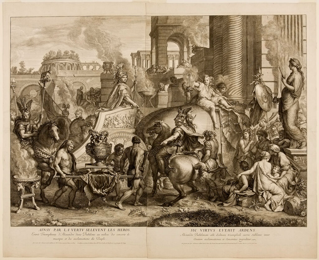 Triumphal Entry Of Alexander Into Babylon