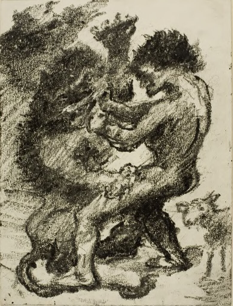 David Battles A Lion (I Samuel 17:34-36)