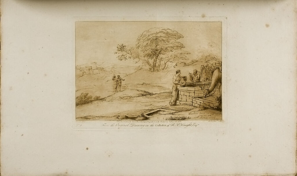 A Landscape, Rebecca At The Well