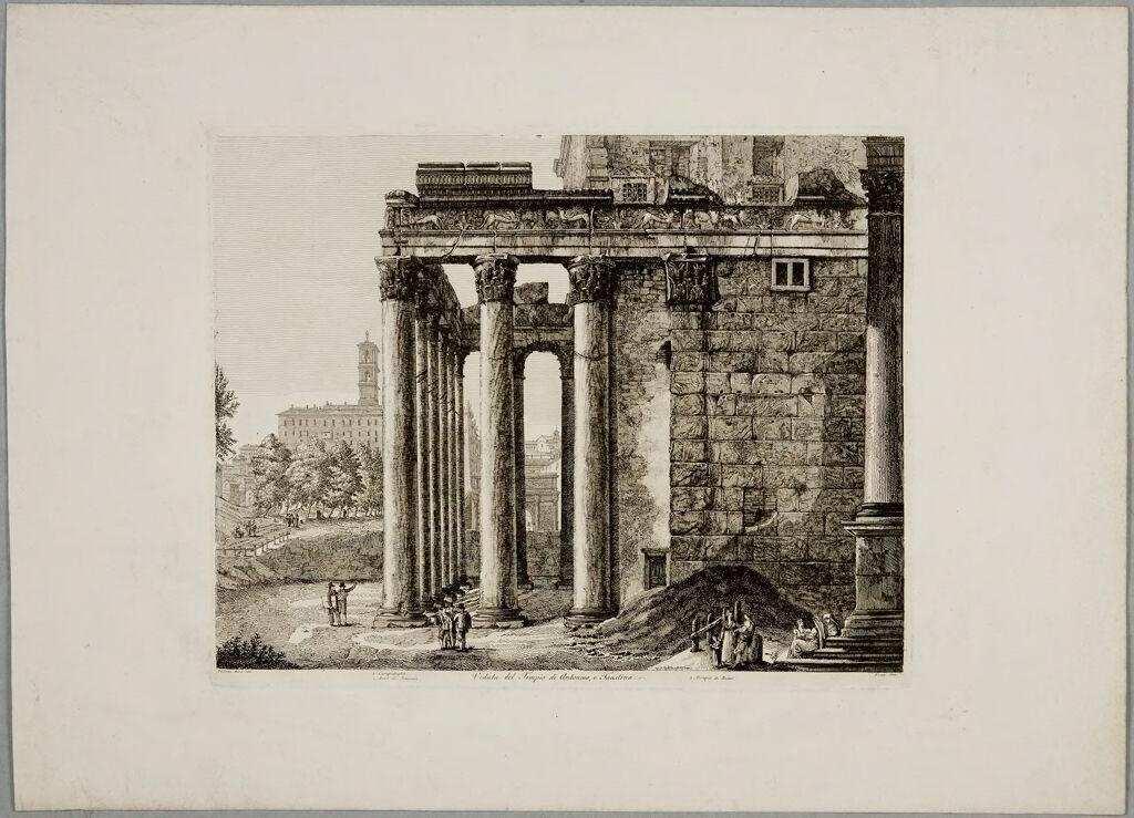 Temple Of Antoninus And Faustina