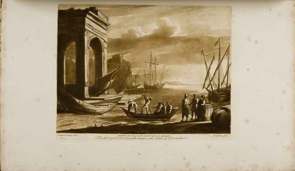 View Of A Seaport
