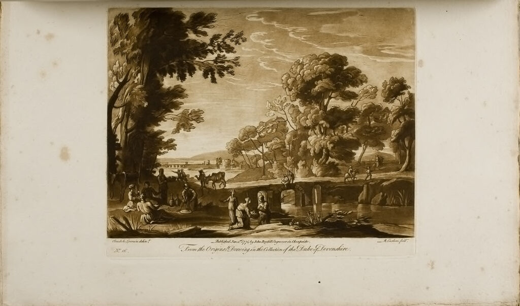 Landscape, With Peasants Taking Their Repast