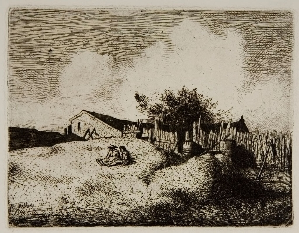 Landscape With Two Seated Figures