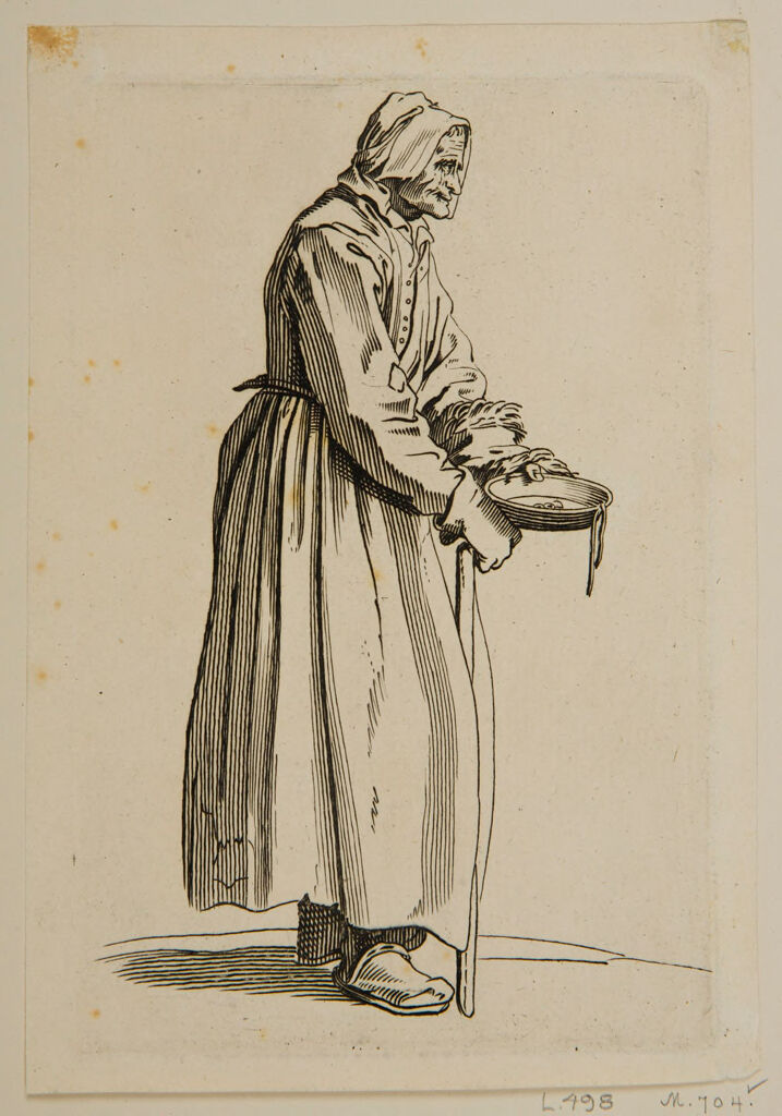 Beggar Woman With A Bowl
