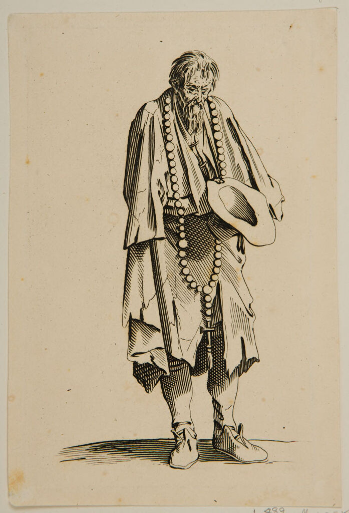 Beggar With Rosary