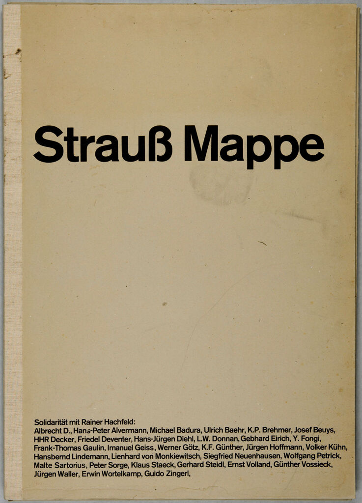Strauss Mappe