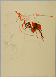 Untitled (Bleeding Stag On Skull) From The Portfolio 