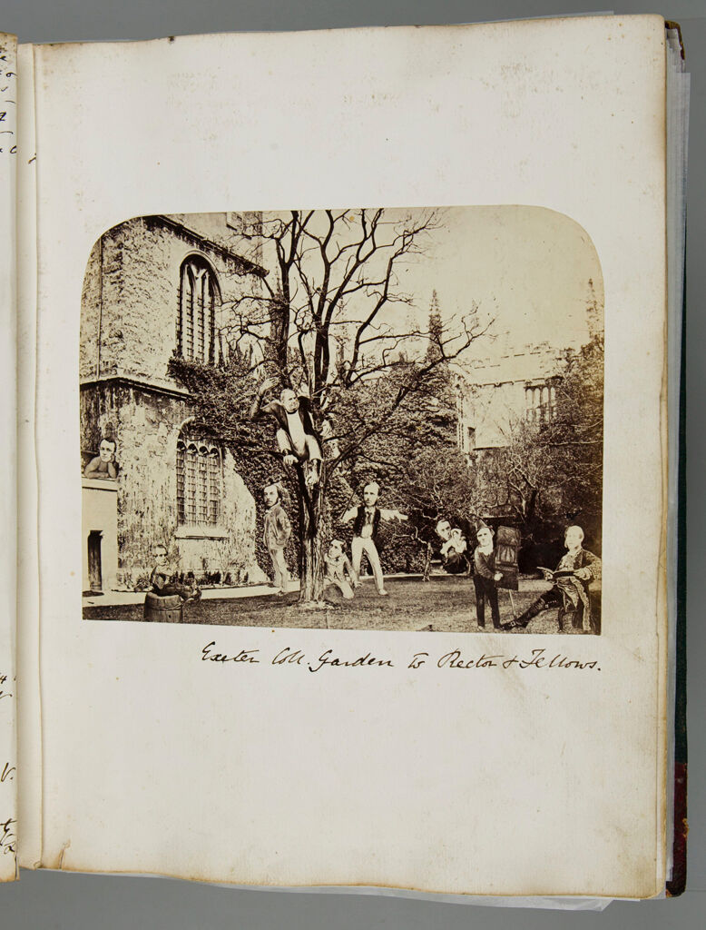 Untitled (Exeter College Gardens To Rector & Fellows (Photo Montage); Verso: Two Views Of Oxford, Merton College From The Meadow; Balliol College)