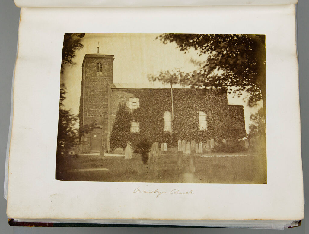Untitled (Owersby Church And Churchyard, Lincolnshire; Verso: Blank)