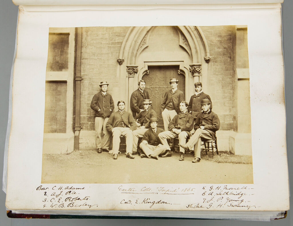 Untitled (Group Portrait Of Exeter College 