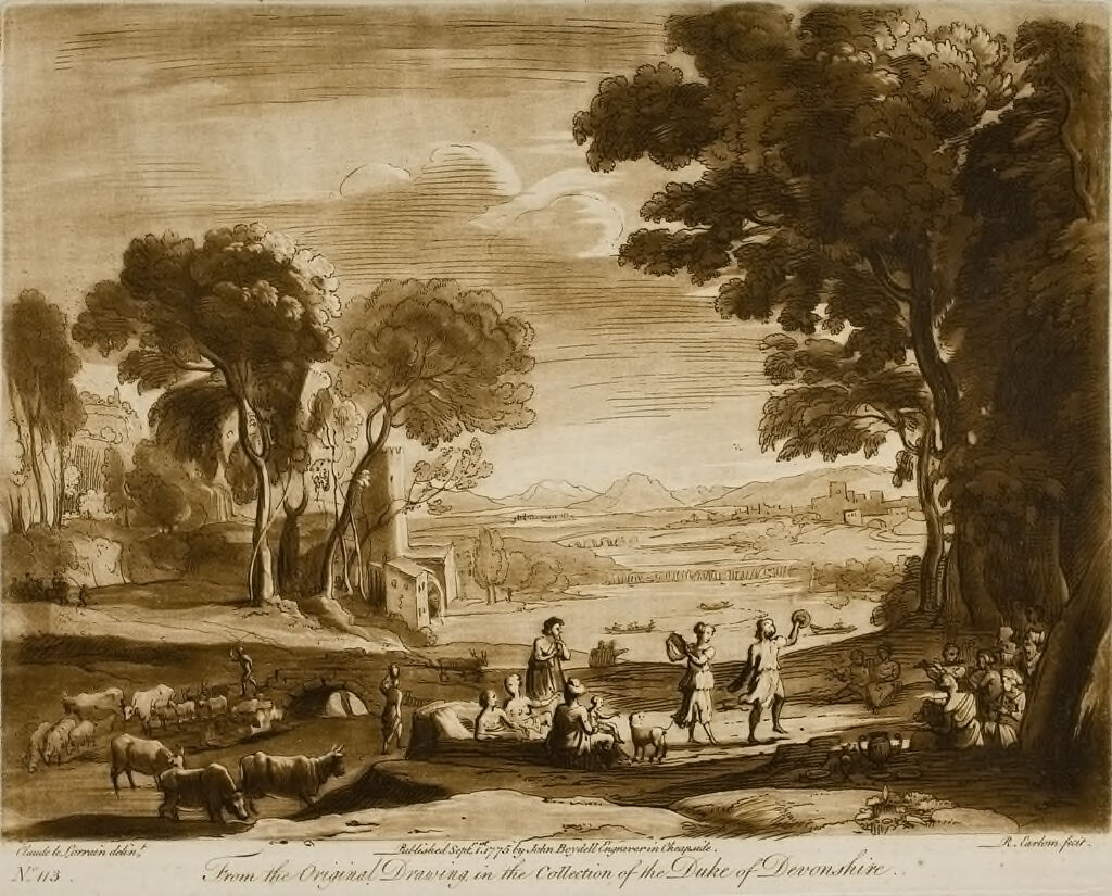 A Landscape, With Peasants Dancing