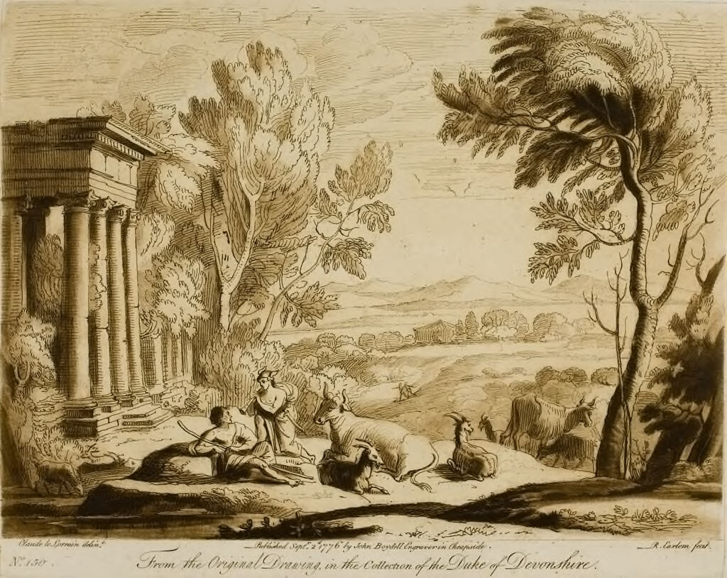 A Landscape, With The Story Of Mercury Charming Argus Asleep With His Pipe