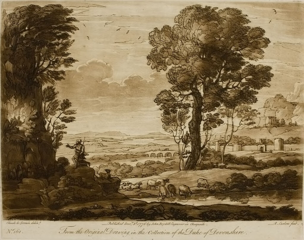 A Landscape, With Moses And The Burning Bush