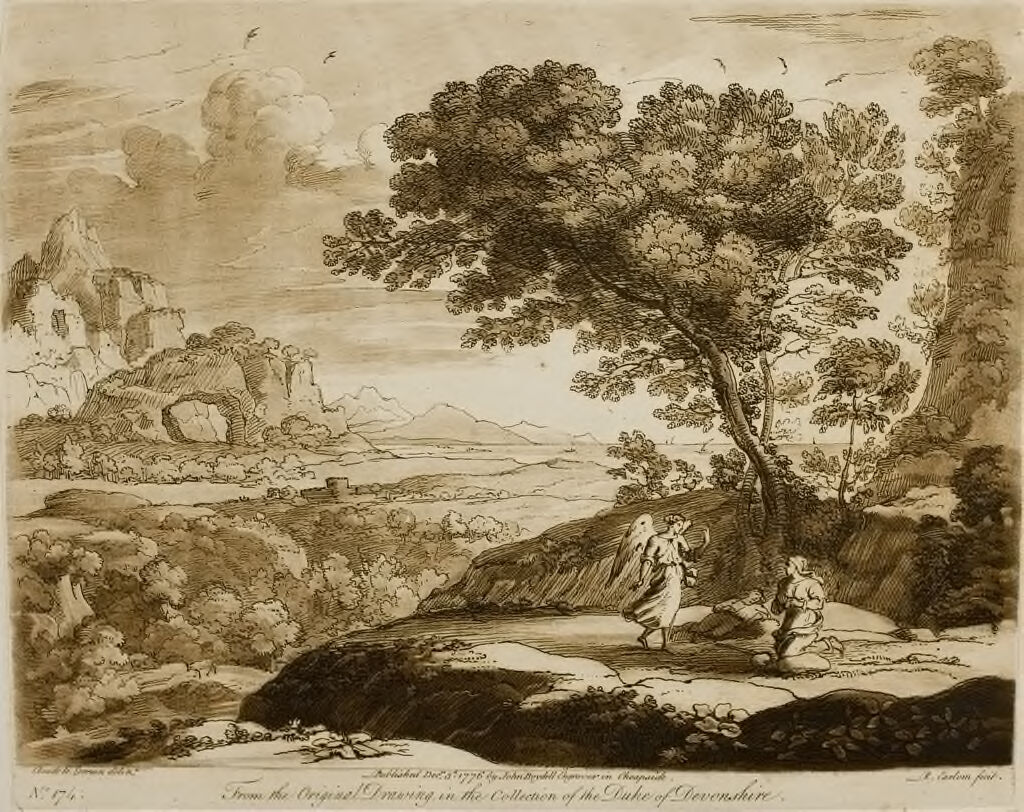 A Landscape, With Abraham Turning Out Hagar And Her Son