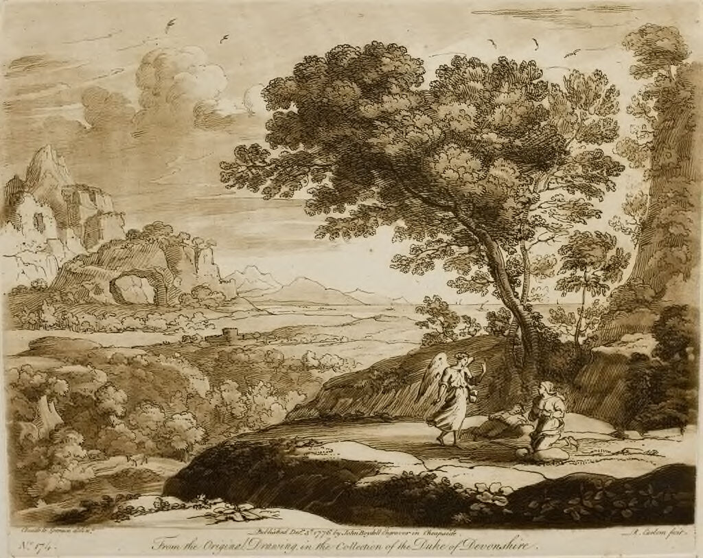 A Landscape, With The Angel, Hagar, And Her Son