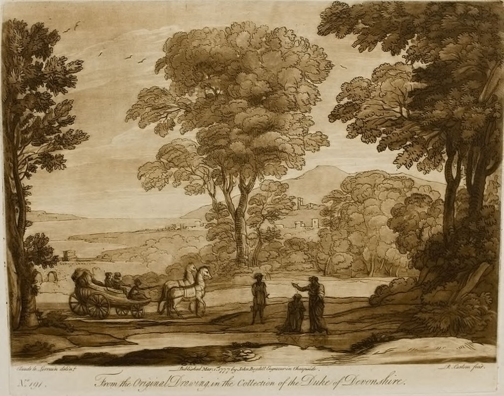 A Landscape, With Philip Baptizing The Eunuch