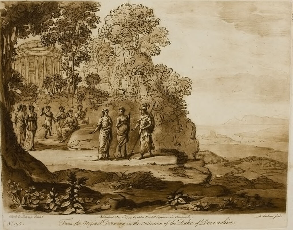 A Landscape, With Mount Parnassus And The Muses