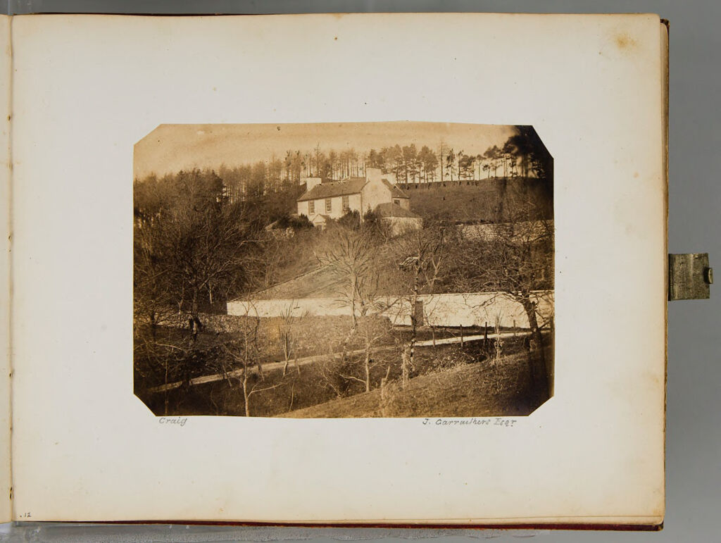 Untitled (View Of House And Grounds Labeled Craig)