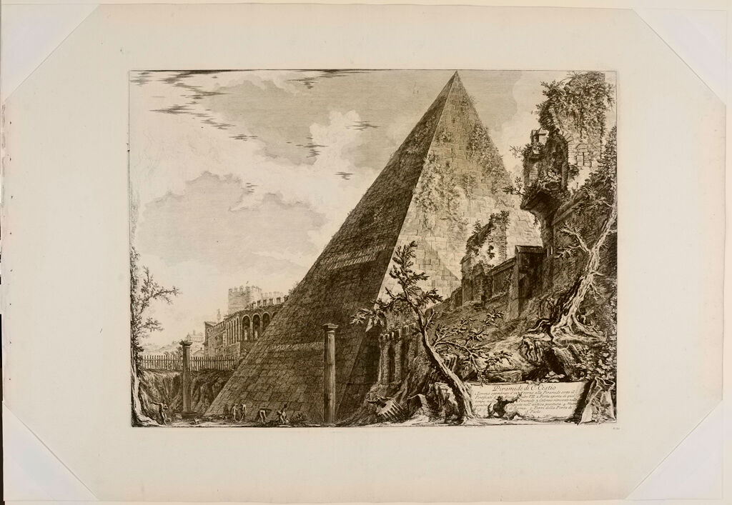 The Pyramid Of Caius Cestius