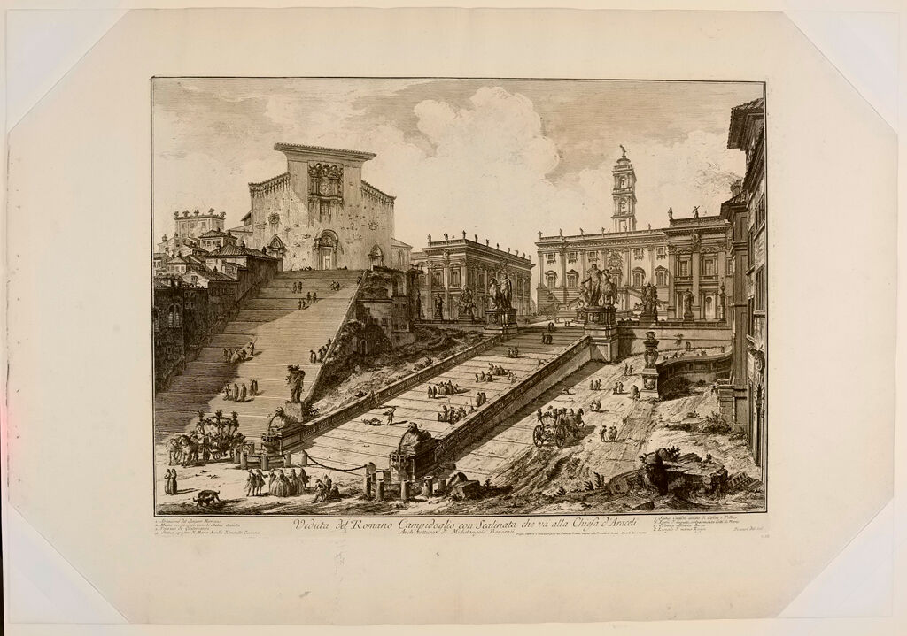 The Capitol And The Steps Of S. Maria In Araceli