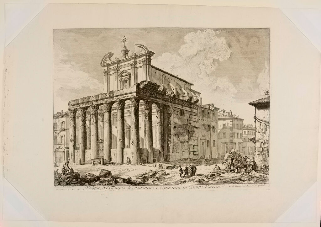 The Temple Of Antonius And Faustina