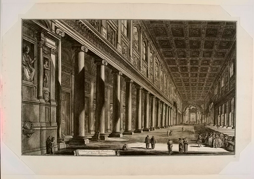 S. Maria Maggiore. Interior.
