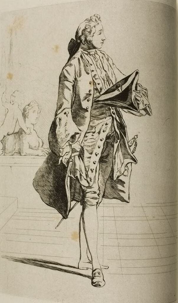 Man Holding His Tricorn In His Hand