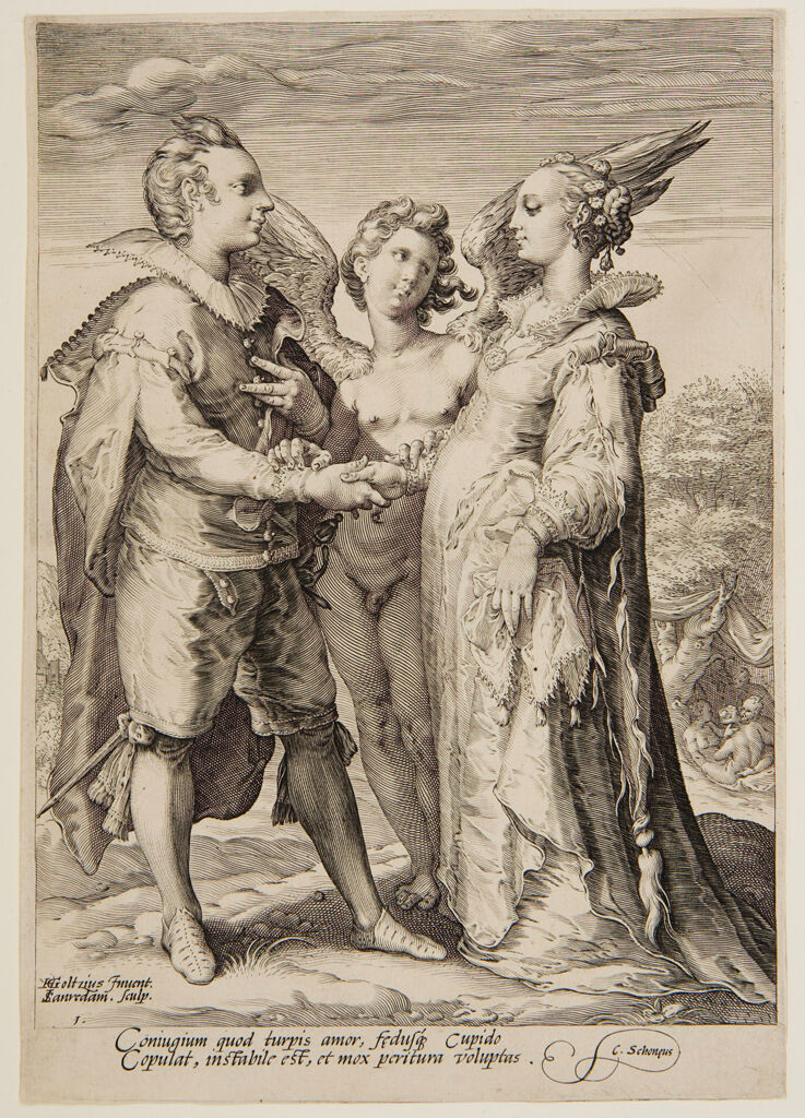 Marriage For Worldly Love Officiated By Cupid