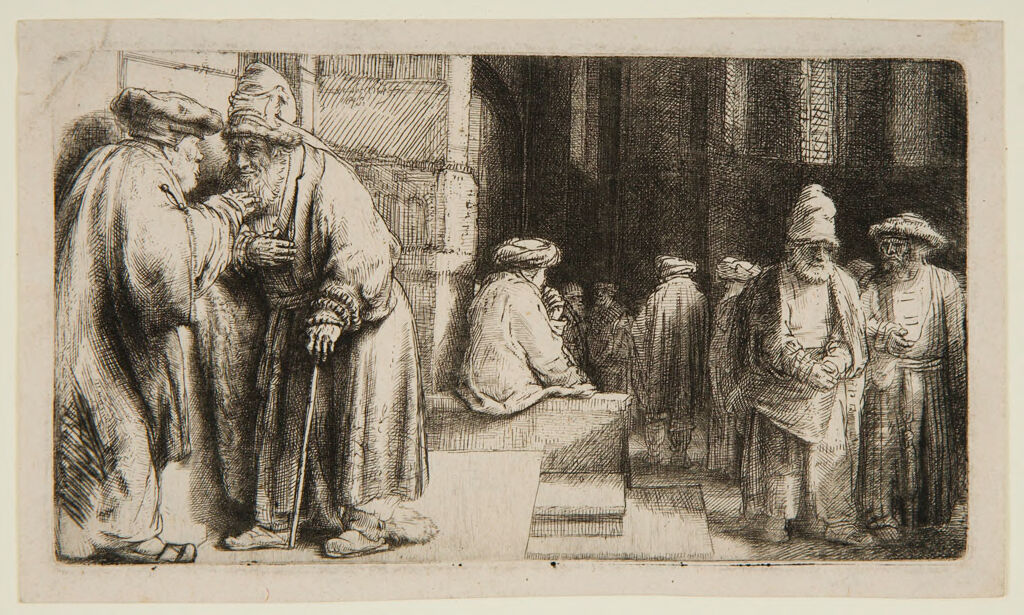 Jews In The Synagogue
