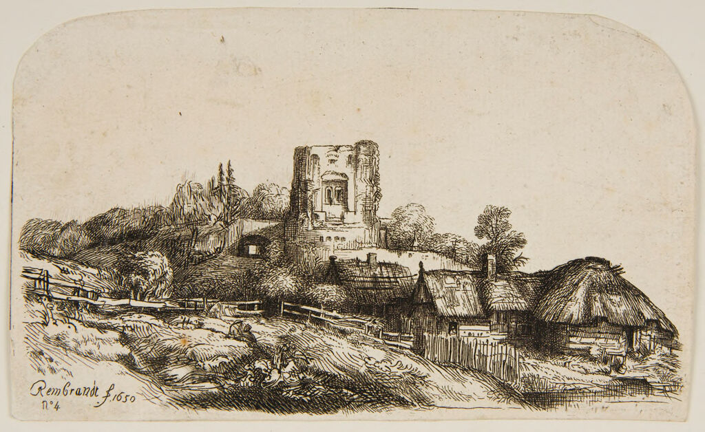 Landscape With A Square Tower