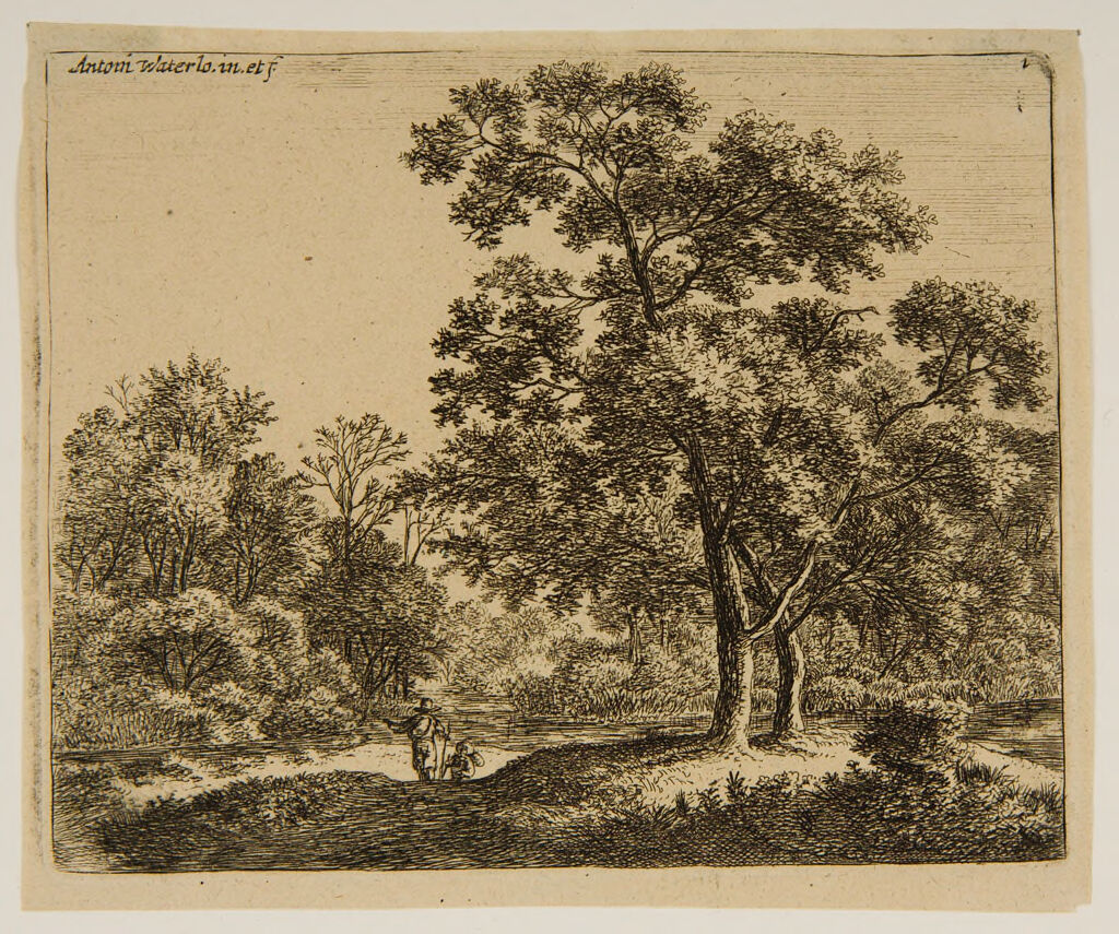 Two Travellers In The Wood
