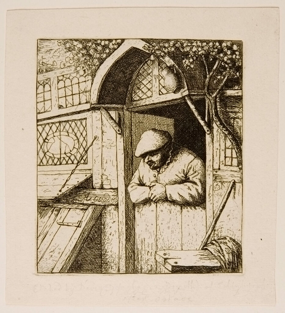 Peasant Leaning On His Doorway