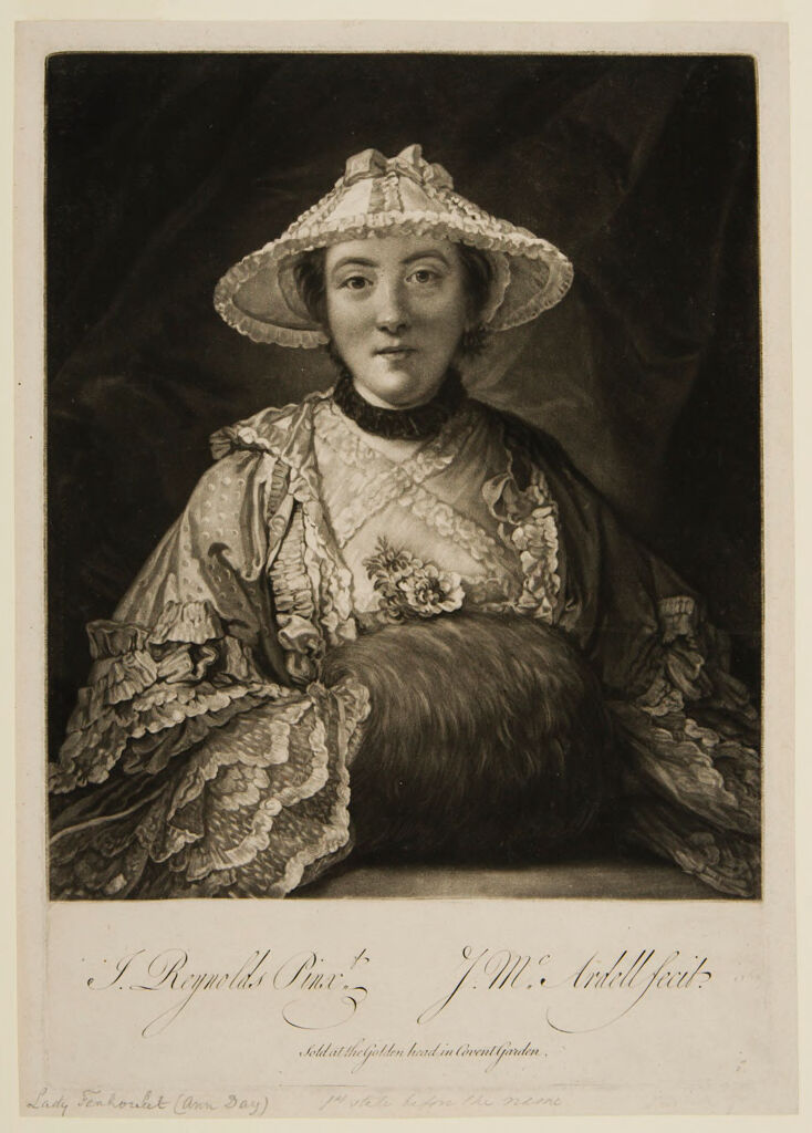 Miss Anne Day, Afterwards Lady Fehoulet