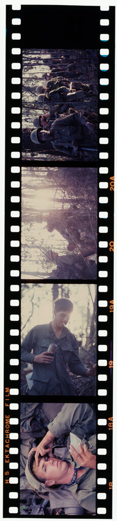 Untitled (Soldiers In Jungle, Central Highlands Near Dak To, Vietnam)