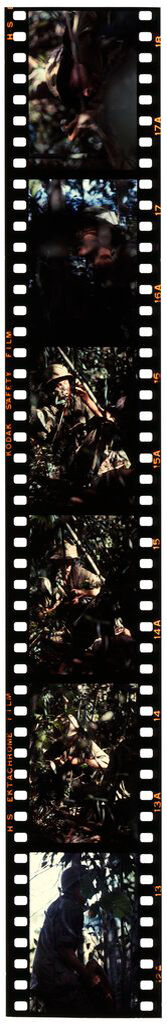 Untitled (Soldiers On Patrol In Jungle Of Central Highlands Near Dak To, Vietnam)