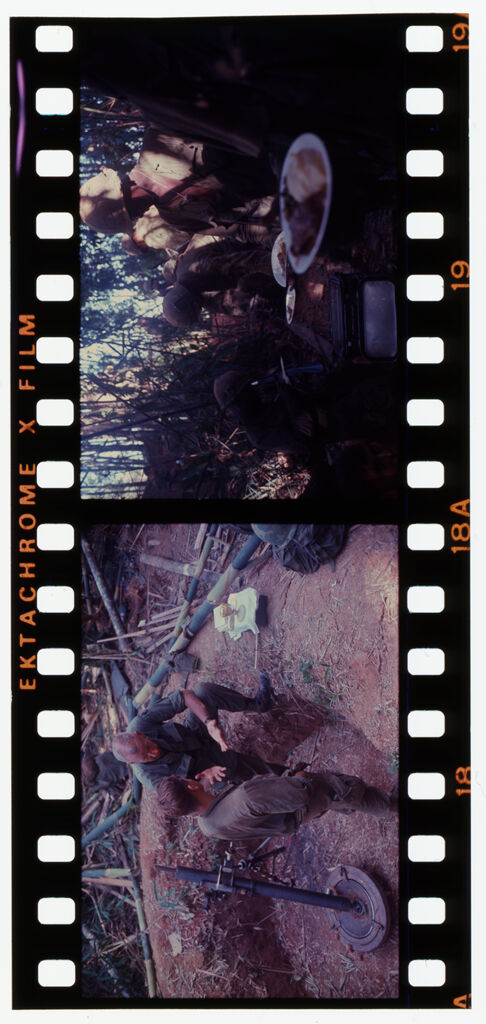 Untitled (Soldiers In Jungle, Central Highlands Near Dak To, Vietnam)