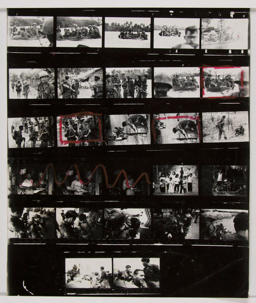 Untitled (Soldiers On Patrol, In Boats And In Village, Vietnam)