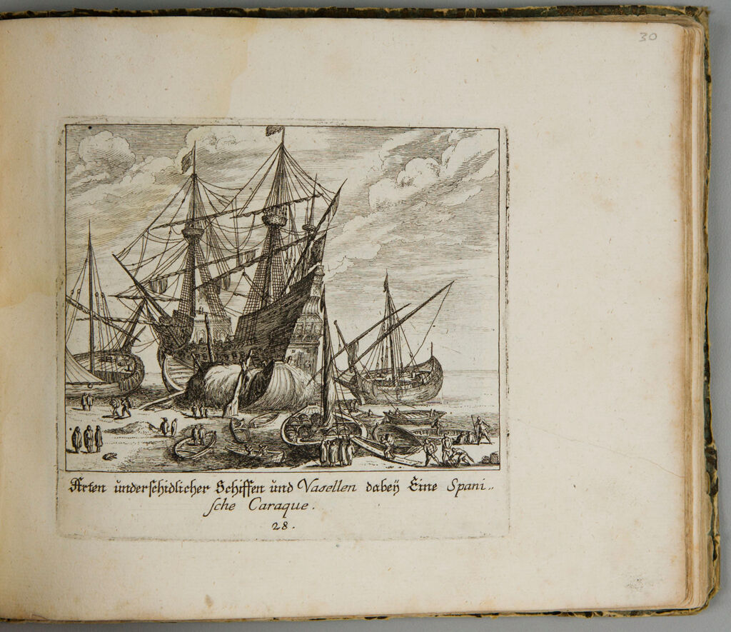 Various Ships And Vessels Near A Spanish Carack