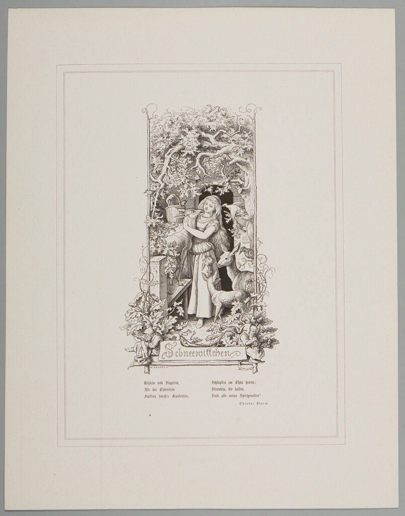Snow White (Schneemittchen) -  Title Page